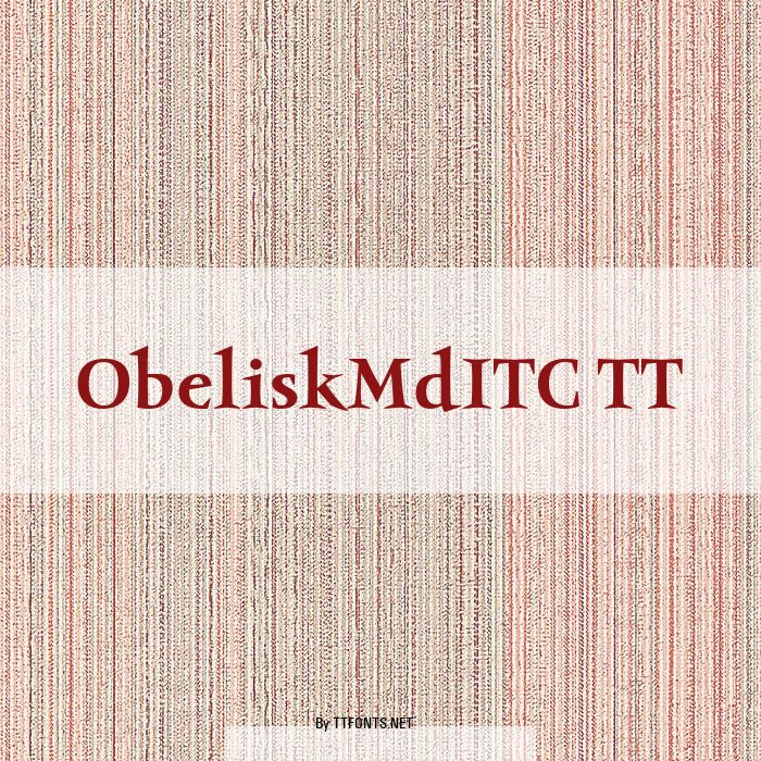 ObeliskMdITC TT example